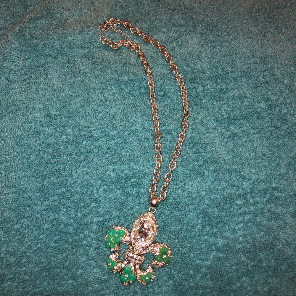 Beautiful silver necklace